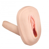 Мастурбатор-вагина с вибрацией и выносным пультом управления REALSTUFF SMOOTH   BALD - Dream Toys - в Жуковском купить с доставкой