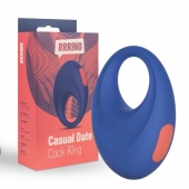 Синее эрекционное кольцо RRRING Casual Date Cock Ring - FeelzToys - в Жуковском купить с доставкой