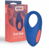 Синее эрекционное кольцо RRRING First Date Cock Ring - FeelzToys - в Жуковском купить с доставкой