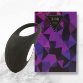 Черное эрекционное виброкольцо Thor Cockring - FeelzToys - в Жуковском купить с доставкой