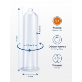 Презервативы MY.SIZE размер 57 - 3 шт. - My.Size - купить с доставкой в Жуковском