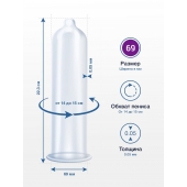 Презервативы MY.SIZE размер 69 - 3 шт. - My.Size - купить с доставкой в Жуковском