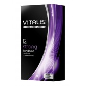 Презервативы с утолщённой стенкой VITALIS PREMIUM strong - 12 шт. - Vitalis - купить с доставкой в Жуковском