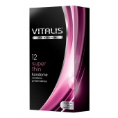Ультратонкие презервативы VITALIS PREMIUM super thin - 12 шт. - Vitalis - купить с доставкой в Жуковском