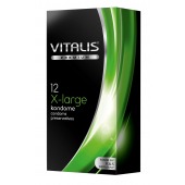 Презервативы увеличенного размера VITALIS PREMIUM x-large - 12 шт. - Vitalis - купить с доставкой в Жуковском