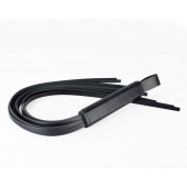 Черная кожаная плеть  Клео  - 60 см. - Sitabella - купить с доставкой в Жуковском