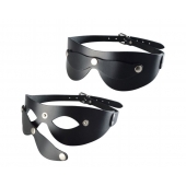 Черная кожаная маска  Новичок - Sitabella - купить с доставкой в Жуковском