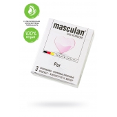 Супертонкие презервативы Masculan Pur - 3 шт. - Masculan - купить с доставкой в Жуковском