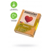 Экологически чистые презервативы Masculan Organic - 3 шт. - Masculan - купить с доставкой в Жуковском