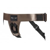 Бронзовый пояс для насадок Curious Harness - Strap-on-me - купить с доставкой в Жуковском