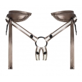 Бронзовый пояс для насадок Desirous Harness - Strap-on-me - купить с доставкой в Жуковском