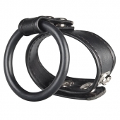 Двойное кольцо выносливости на пенис DUAL STAMINA RING - BlueLine - в Жуковском купить с доставкой