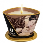 Массажная свеча Intoxicatin Chocolate с ароматом шоколада - 170 мл. - Shunga - купить с доставкой в Жуковском