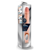 Телесная насадка на пенис 10 Inch Cock Sheath Extender - 25 см. - Blush Novelties - в Жуковском купить с доставкой