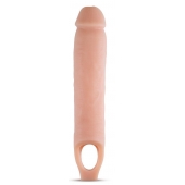 Телесная насадка на пенис 11.5 Inch Cock Sheath Penis Extender - 29,2 см. - Blush Novelties - в Жуковском купить с доставкой