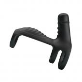 Черная вибронасадка на пенис Vibrating Penis Sling - Baile - в Жуковском купить с доставкой