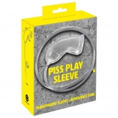 Прозрачная насадка на пенис Piss Play Sleeve для игр с мочеиспусканием - Orion - купить с доставкой в Жуковском