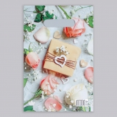 Полиэтиленовый пакет  Подарочек  с вырубной усиленной ручкой - 20 х 30 см. - Сима-Ленд - купить с доставкой в Жуковском