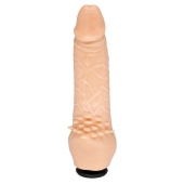 Телесная насадка-фаллос с шипами для массажа клитора - 17,8 см. - LOVETOY (А-Полимер) - купить с доставкой в Жуковском