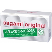 Ультратонкие презервативы Sagami Original 0.02 - 10 шт. - Sagami - купить с доставкой в Жуковском