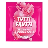Пробник гель-смазки Tutti-frutti со вкусом бабл-гам - 4 гр. - Биоритм - купить с доставкой в Жуковском