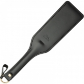 Черная кожаная шлепалка SitaBlack - 30 см. - Sitabella - купить с доставкой в Жуковском