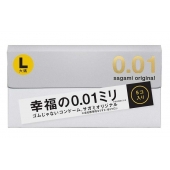 Презервативы Sagami Original 0.02 L-size увеличенного размера - 5 шт. - Sagami - купить с доставкой в Жуковском