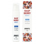Возбуждающий гель Raspberry Mint с ароматом малины и мяты - 15 мл. - Exsens - купить с доставкой в Жуковском