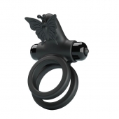 Черное эрекционное виброкольцо Passionate Ring IX - Baile - в Жуковском купить с доставкой