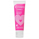 Возбуждающий гель на водно-силиконовой основе Cosmo Vibro с ароматом земляники - 50 гр. - Биоритм - купить с доставкой в Жуковском