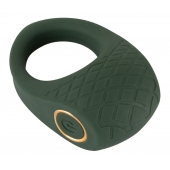Зеленое эрекционное виброкольцо Luxurious Vibro Cock Ring - Orion - в Жуковском купить с доставкой