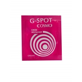 Стимулирующий интимный крем для женщин Cosmo G-spot - 2 гр. - Биоритм - купить с доставкой в Жуковском