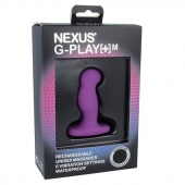 Фиолетовая вибровтулка Nexus G-Play+ M - Nexus Range - в Жуковском купить с доставкой