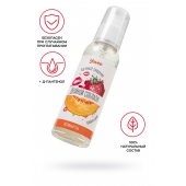 Съедобная гель-смазка Yovee «Двойной соблазн» с Д-пантенолом и вкусом клубники и дыни - 100 мл. - ToyFa - купить с доставкой в Жуковском