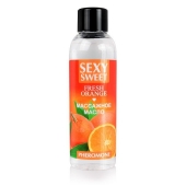 Массажное масло Sexy Sweet Fresh Orange с ароматом апельсина и феромонами - 75 мл. - Биоритм - купить с доставкой в Жуковском