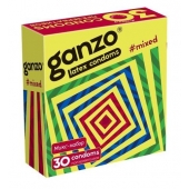 Микс-набор из 30 презервативов Ganzo Mixed - Ganzo - купить с доставкой в Жуковском