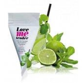 Съедобное согревающее массажное масло Love Me Tender Mojito с ароматом мохито - 10 мл. - Love to Love - купить с доставкой в Жуковском