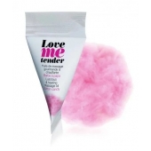 Съедобное согревающее массажное масло Love Me Tender Cotton Candy с ароматом сладкой ваты - 10 мл. - Love to Love - купить с доставкой в Жуковском