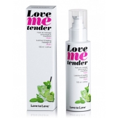 Съедобное согревающее массажное масло Love Me Tender Mojito с ароматом мохито - 100 мл. - Love to Love - купить с доставкой в Жуковском