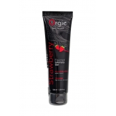 Интимный гель на водной основе Lube Tube Strawberry с клубничным вкусом - 100 мл. - ORGIE - купить с доставкой в Жуковском