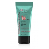Съедобный интимный гель Orgie Lube Tube Cocktail Strawberry Mojito - 50 мл. - ORGIE - купить с доставкой в Жуковском