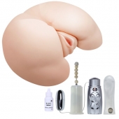 Вибрирующий мастурбатор-попка с ротацией и пультом управления - Baile - в Жуковском купить с доставкой