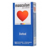 Презервативы с пупырышками Masculan Dotted - 10 шт. - Masculan - купить с доставкой в Жуковском