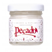 Массажная свеча Caramel   Popcorn - 35 мл. - Pecado - купить с доставкой в Жуковском