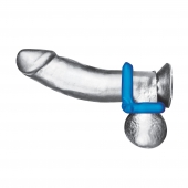 Комплект из 2 эрекционных колец-восьмерок 2-Pack Duo Cock And Ball Stamina Enhancement Ring - BlueLine - в Жуковском купить с доставкой