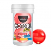 Лубрикант на масляной основе Hot Ball Plus с охлаждающе-разогревающим эффектом (2 шарика по 3 гр.) - HotFlowers - купить с доставкой в Жуковском