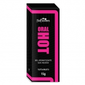 Гель для оральных ласк Oral Hot с согревающим эффектом - 15 гр. - HotFlowers - купить с доставкой в Жуковском