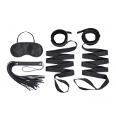 Эротический набор 4PC Bondage Bed Strap   Flogger Kit - Lux Fetish - купить с доставкой в Жуковском