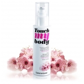 Силиконовый лубрикант 2-в-1 Touch My Body с ароматом вишнёвого цвета - 100 мл. - Love to Love - купить с доставкой в Жуковском