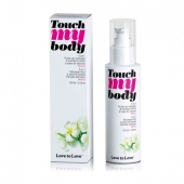 Силиконовый лубрикант 2-в-1 Touch My Body с ароматом моной - 100 мл. - Love to Love - купить с доставкой в Жуковском